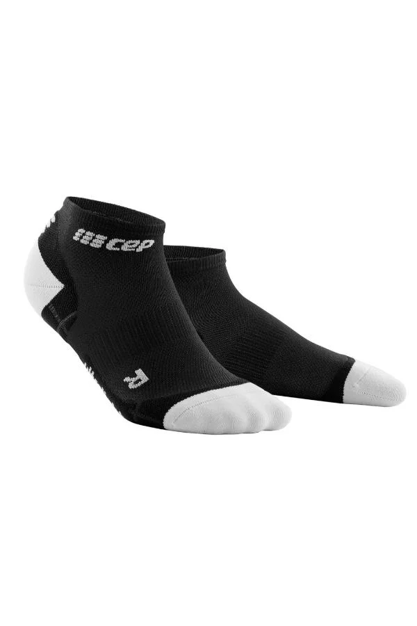 CEP CEP - Ultralight Compression Socks Low Cut Black/Light Grey Men